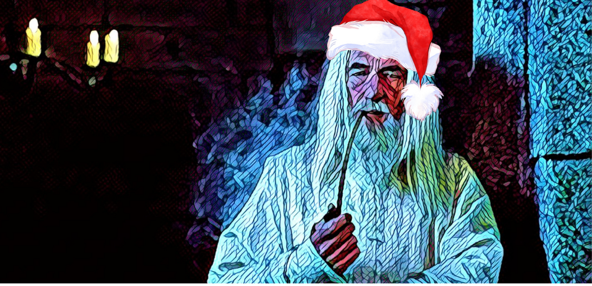 Nome do produto: Caneca Gandalf Natal