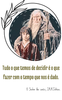 Nome do produtoT-shirt Frodo e Gandalf