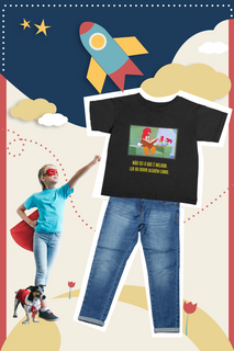 Nome do produtoT Shirt Infantil Unissex Pica Pau Leitor