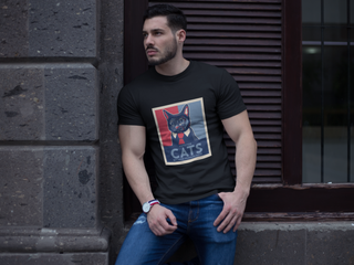 T-shirt Masculina Não Voto em Humanos