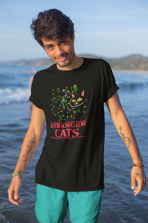 T-shirt Masculina Stranger Cats