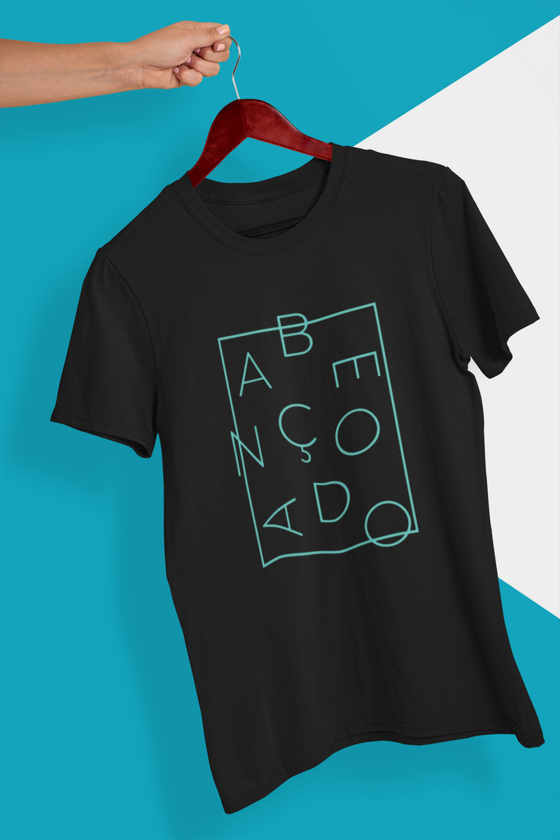 Nome do produto: T-shirt Unissex - Abençoado