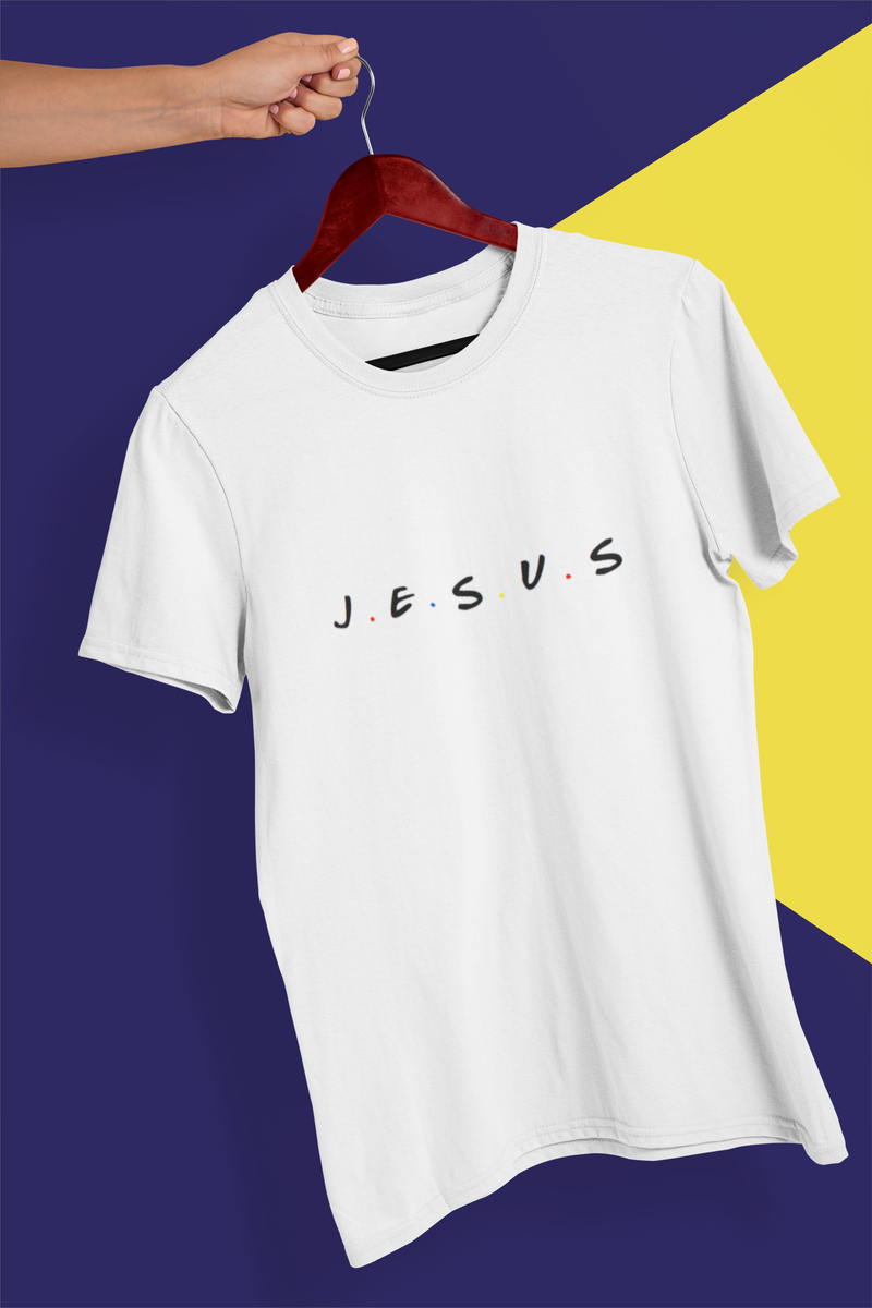 Nome do produto: T-shirt Unissex - Jesus (Friends)