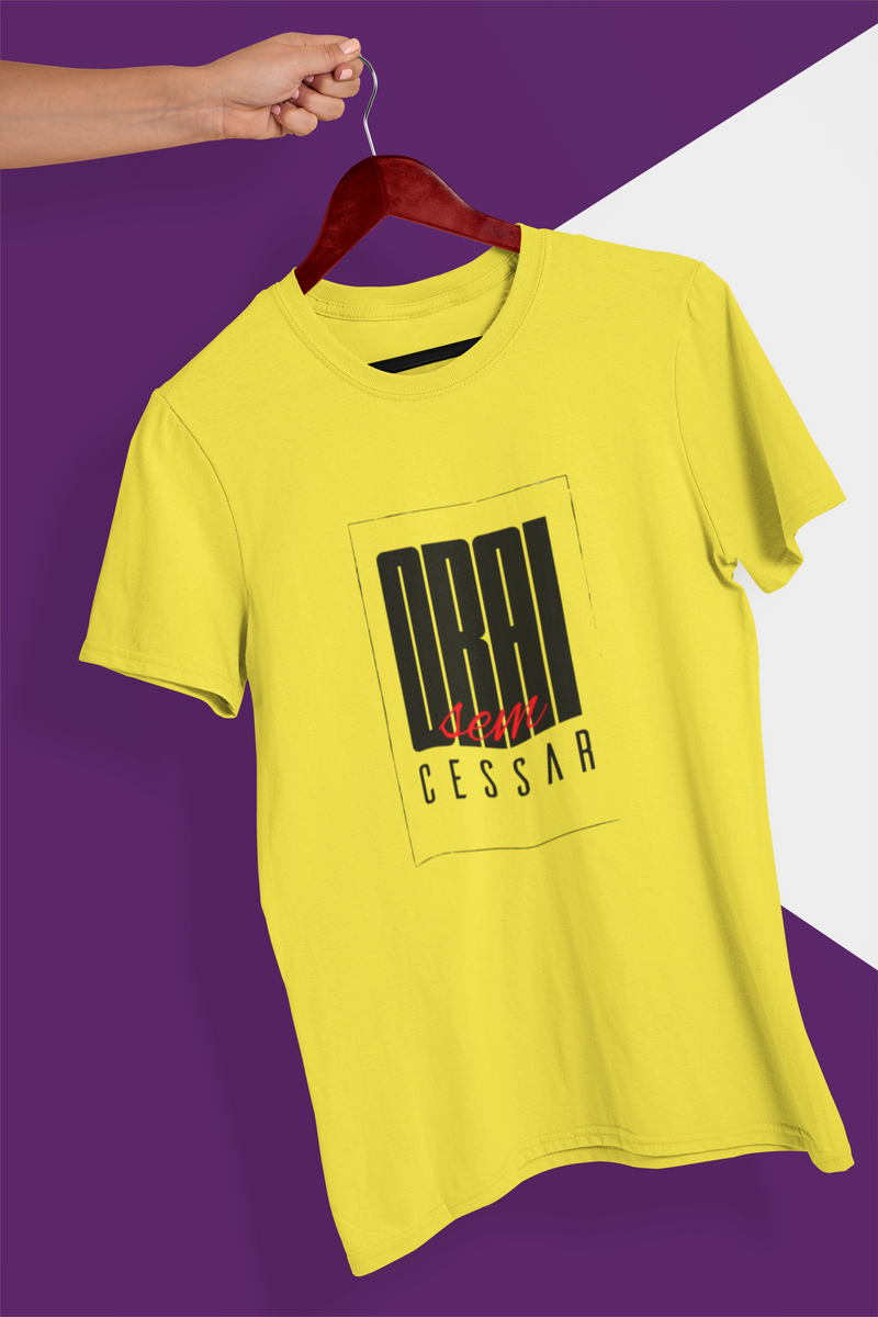 Nome do produto: T-shirt Unissex - Orai Sem Cessar