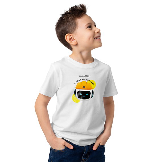 Camiseta Infantil Robozinho