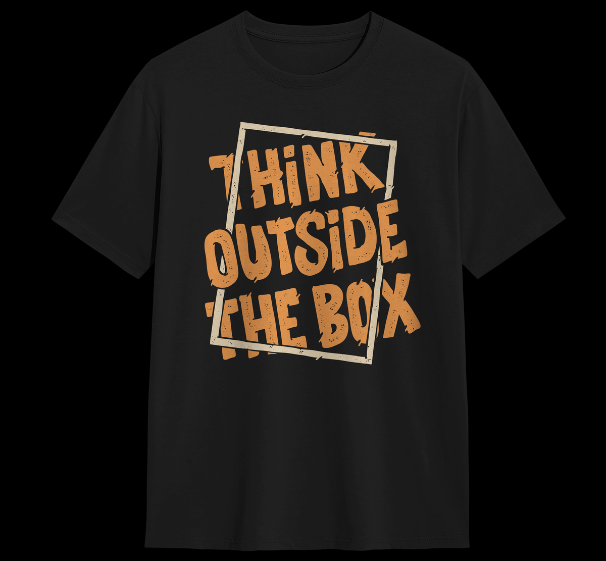 Nome do produto: CAMISETA QUALITY - THINK OUTSIDE THE BOX