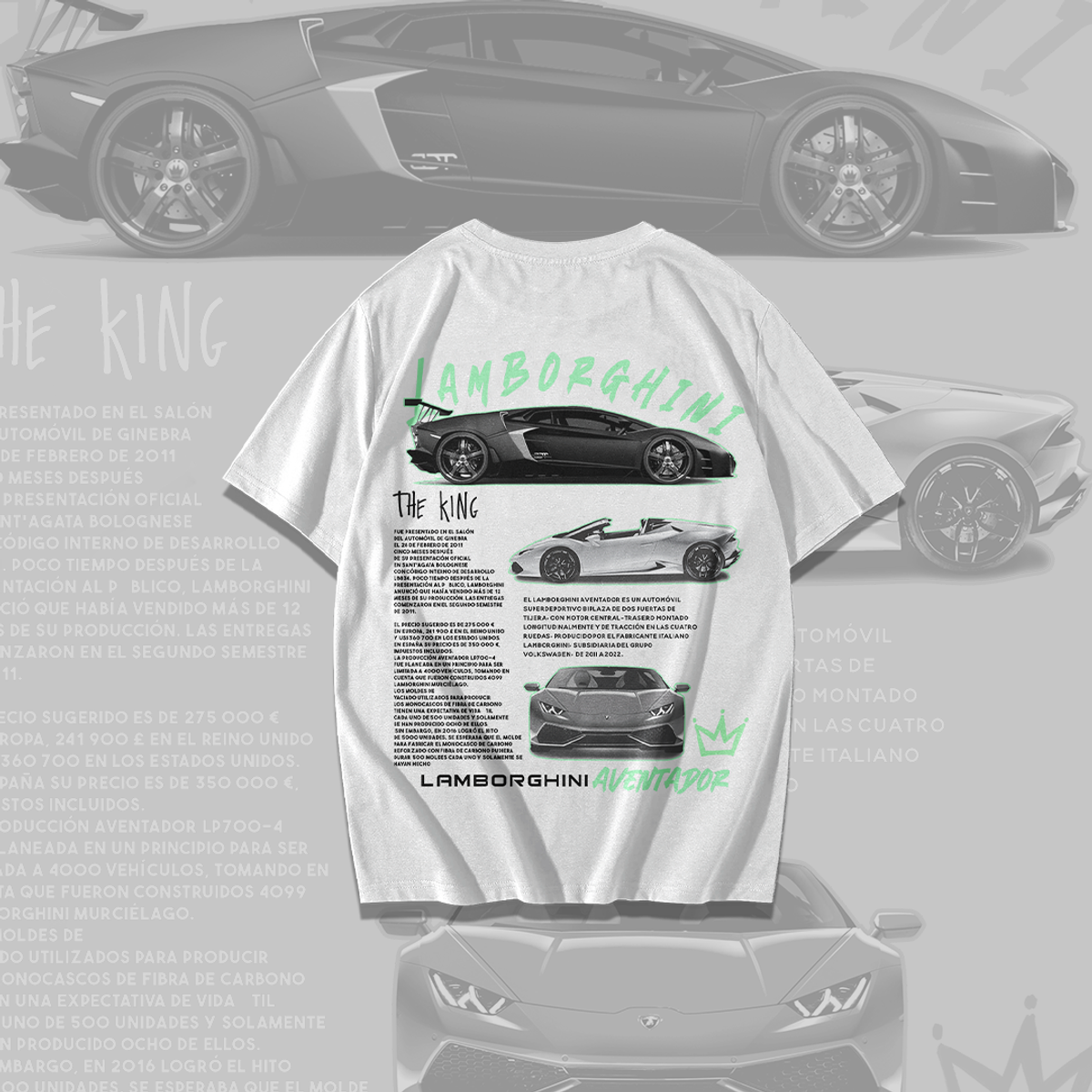 Nome do produto: Camiseta Lamborghini