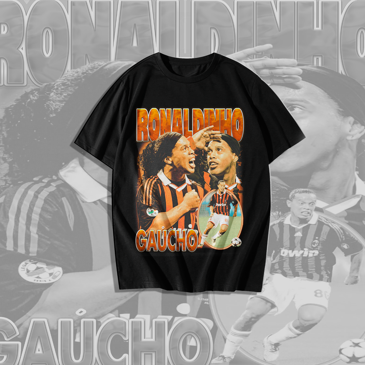 Nome do produto: Camiseta Ronaldinho - Graphic Tees