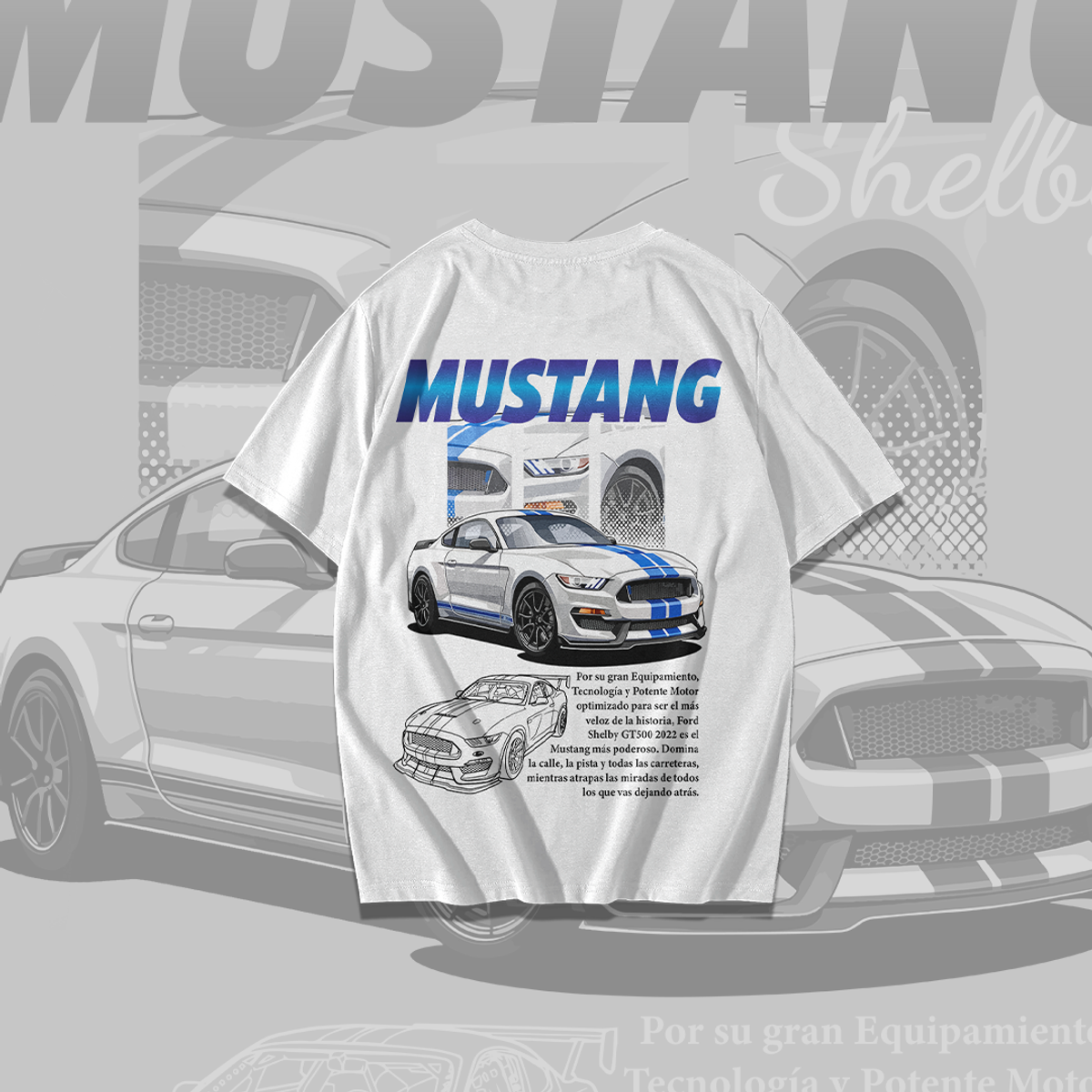 Nome do produto: Camiseta Mustang