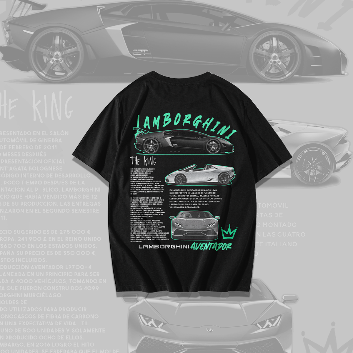 Nome do produto: Camiseta Lamborghini