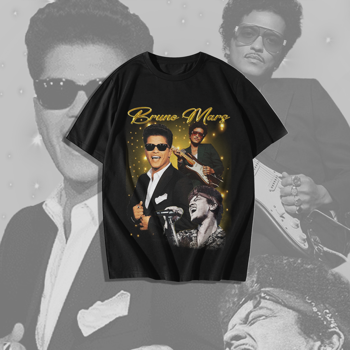 Nome do produto: Camiseta Bruno Mars