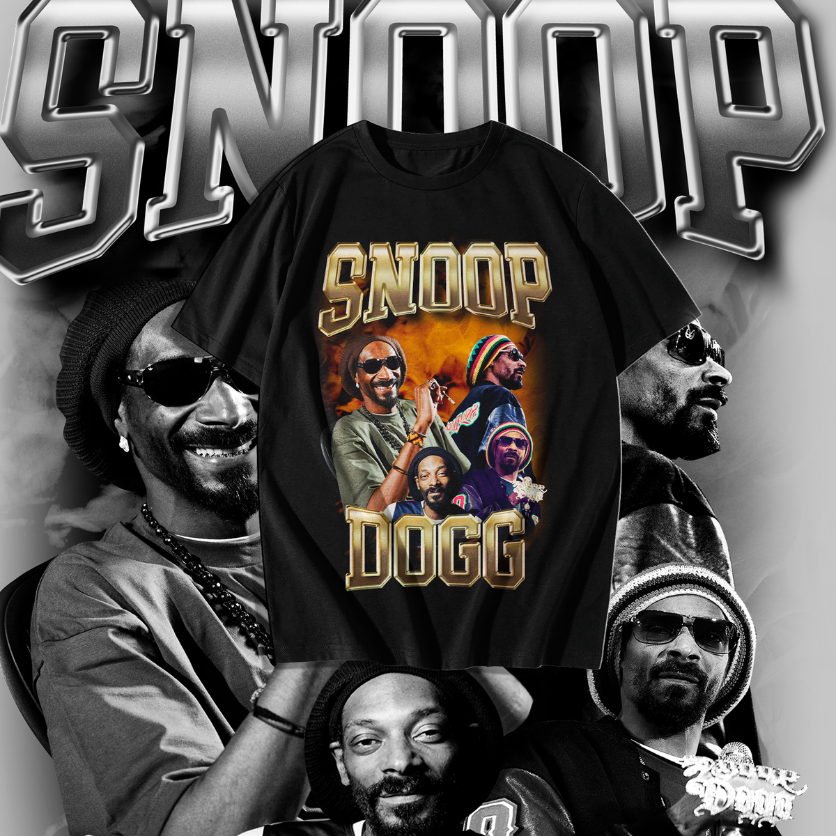 Nome do produto: Camiseta Snoop Dogg