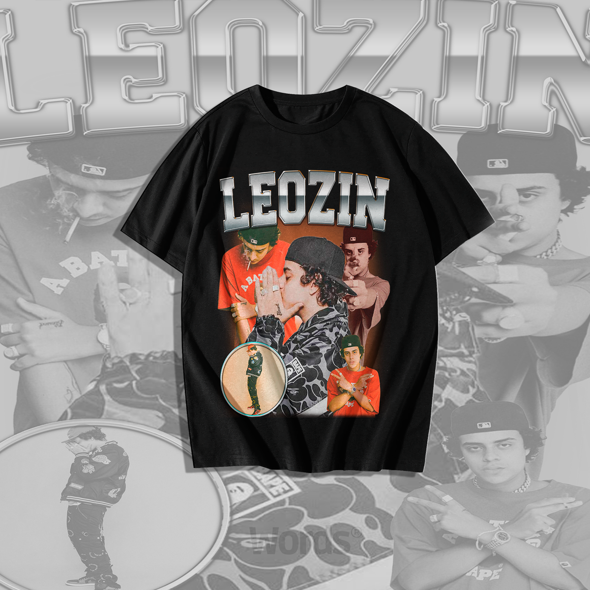 Nome do produto: Camiseta Leozin