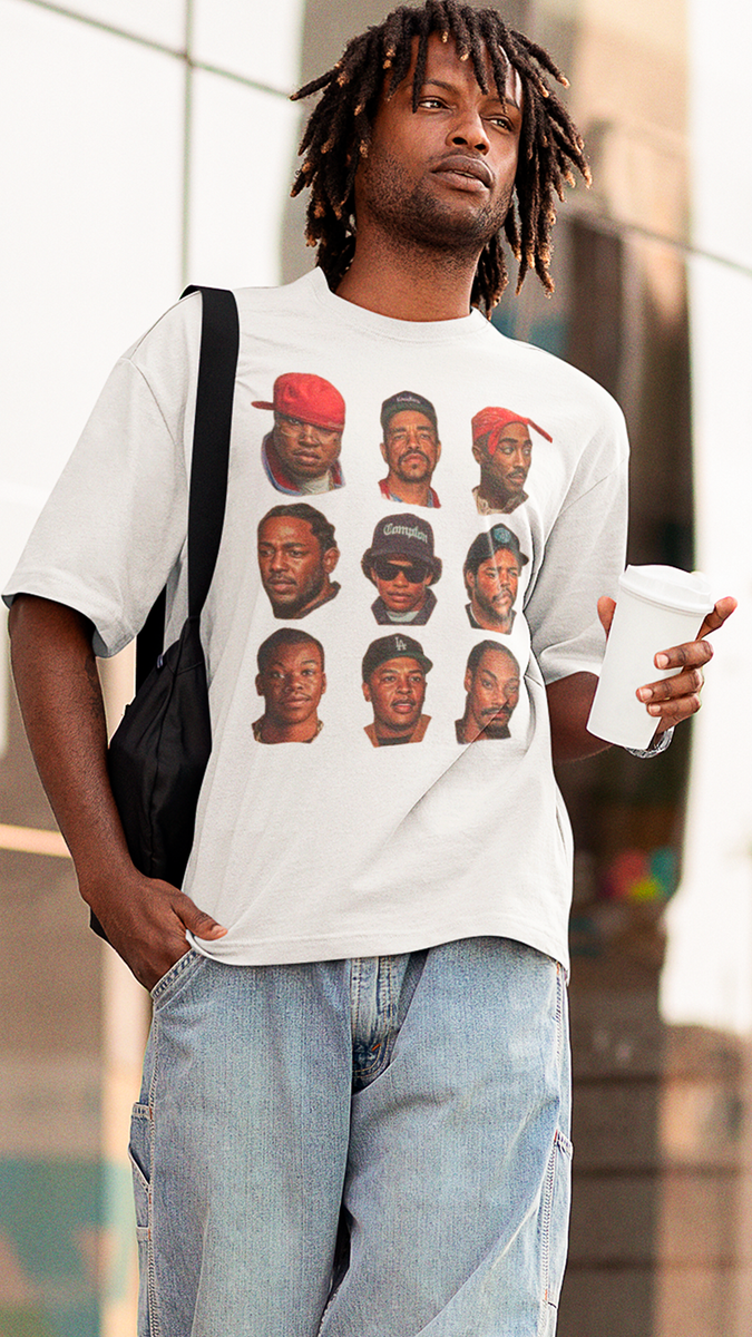 Nome do produto: Camiseta Legends of Hip-Hop 