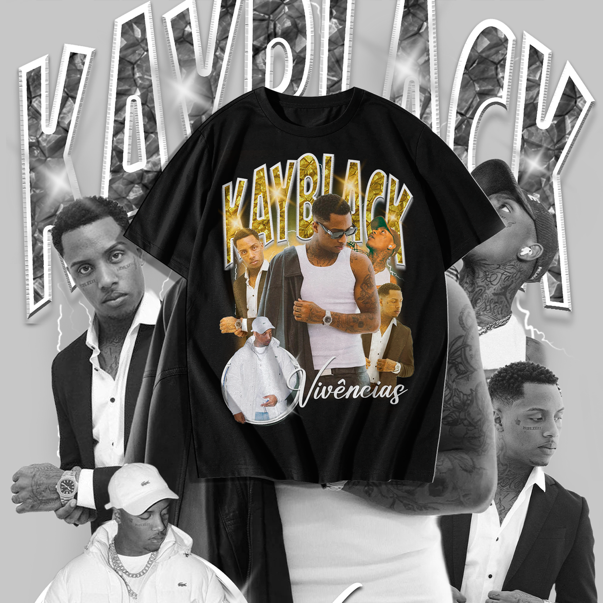 Nome do produto: Camiseta Kayblack