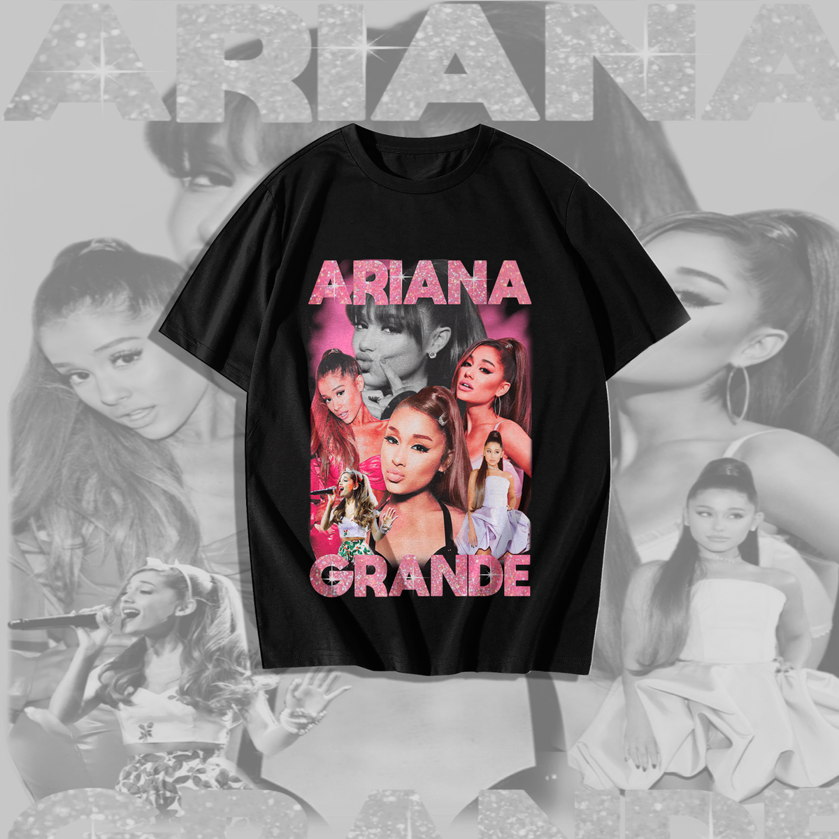 Nome do produto: Camiseta Ariana Grande