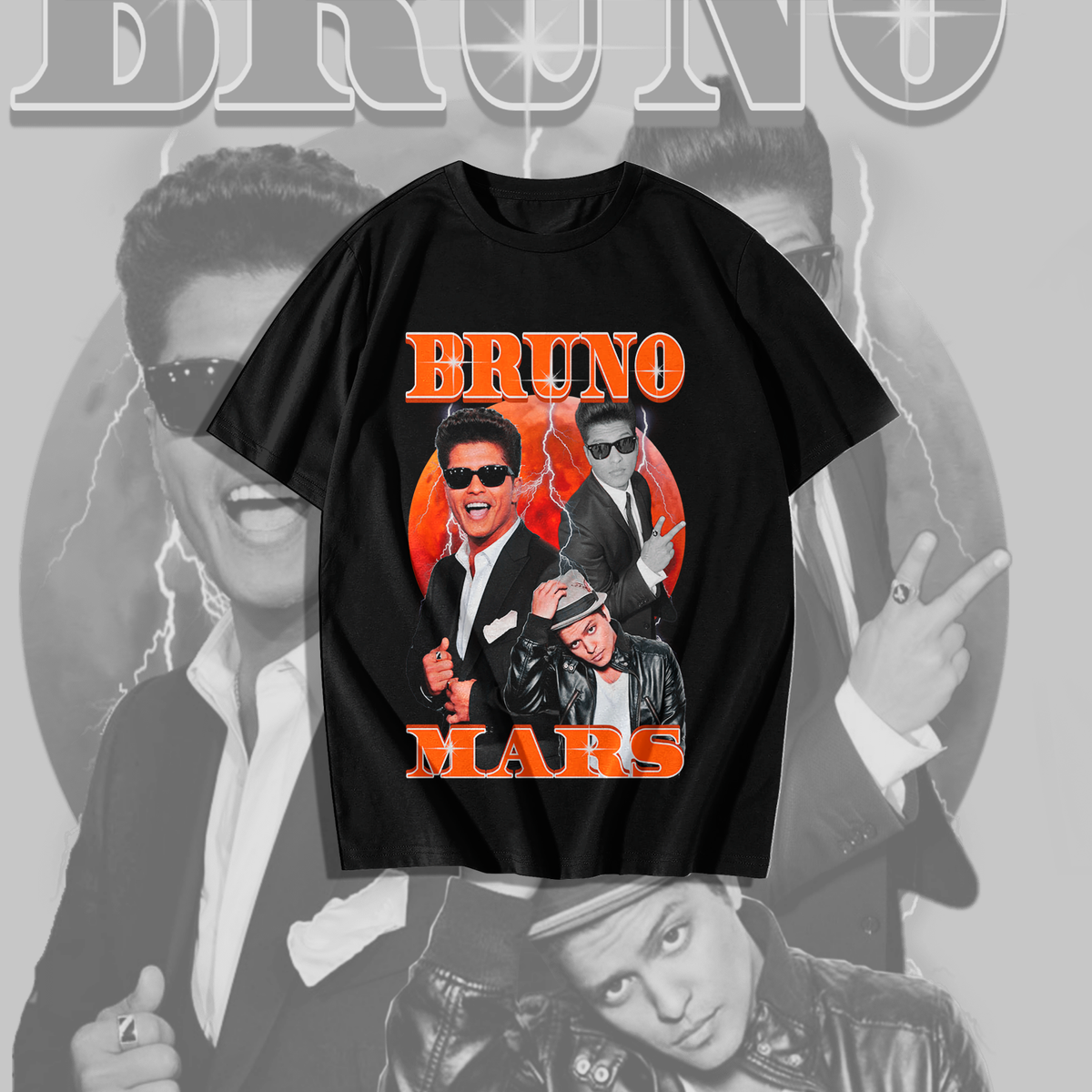 Nome do produto: Camiseta Bruno Mars