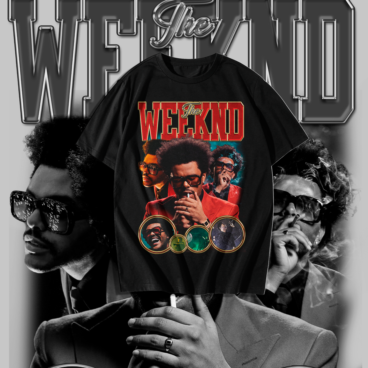 Nome do produto: Camiseta The Weeknd