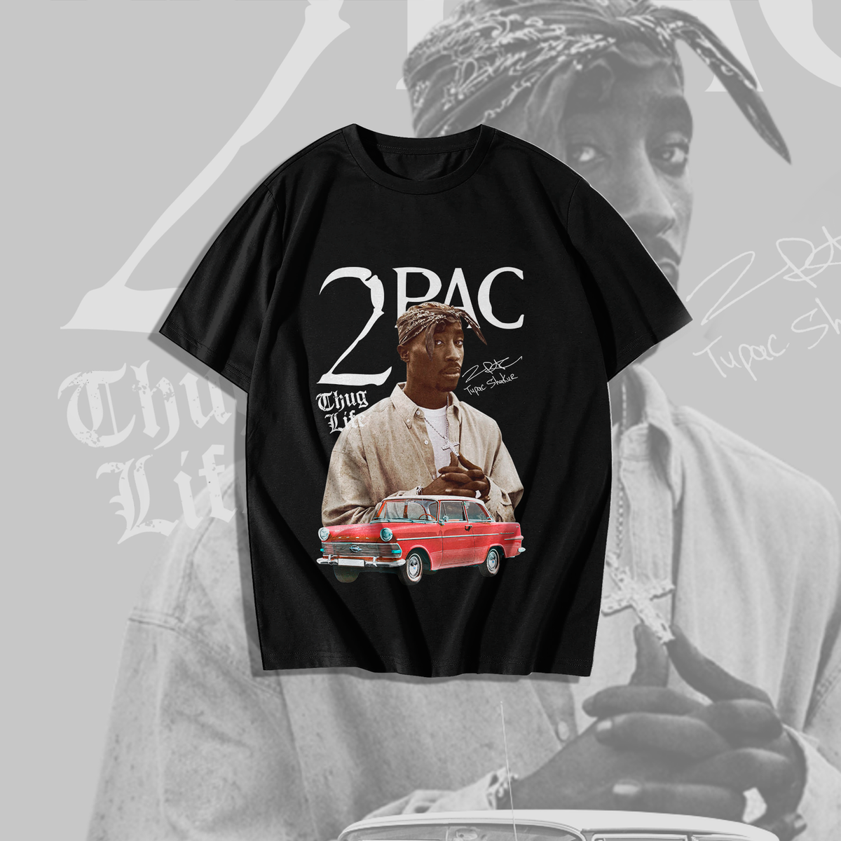 Nome do produto: Camiseta Tupac