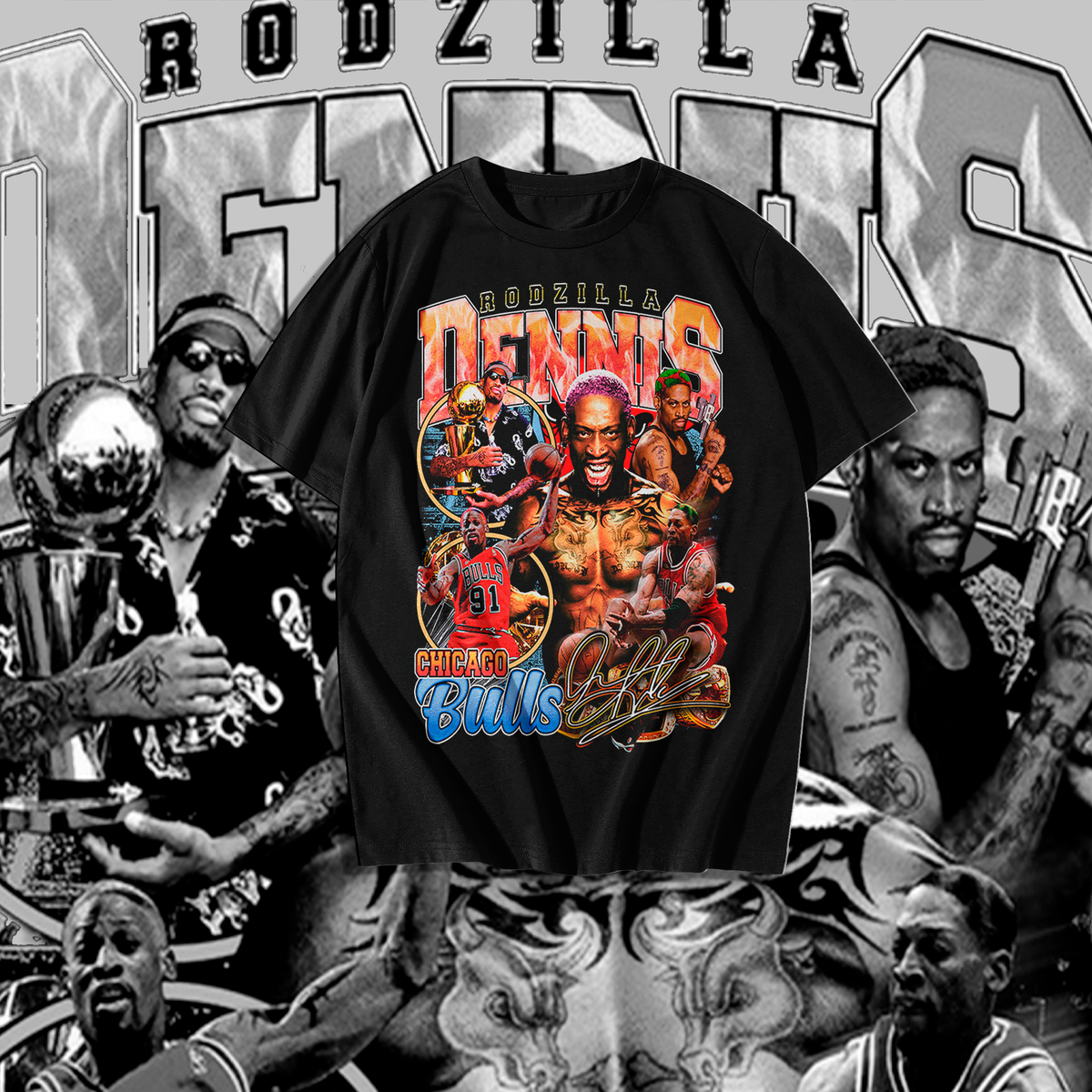 Nome do produto: Camiseta Dennis Rodman