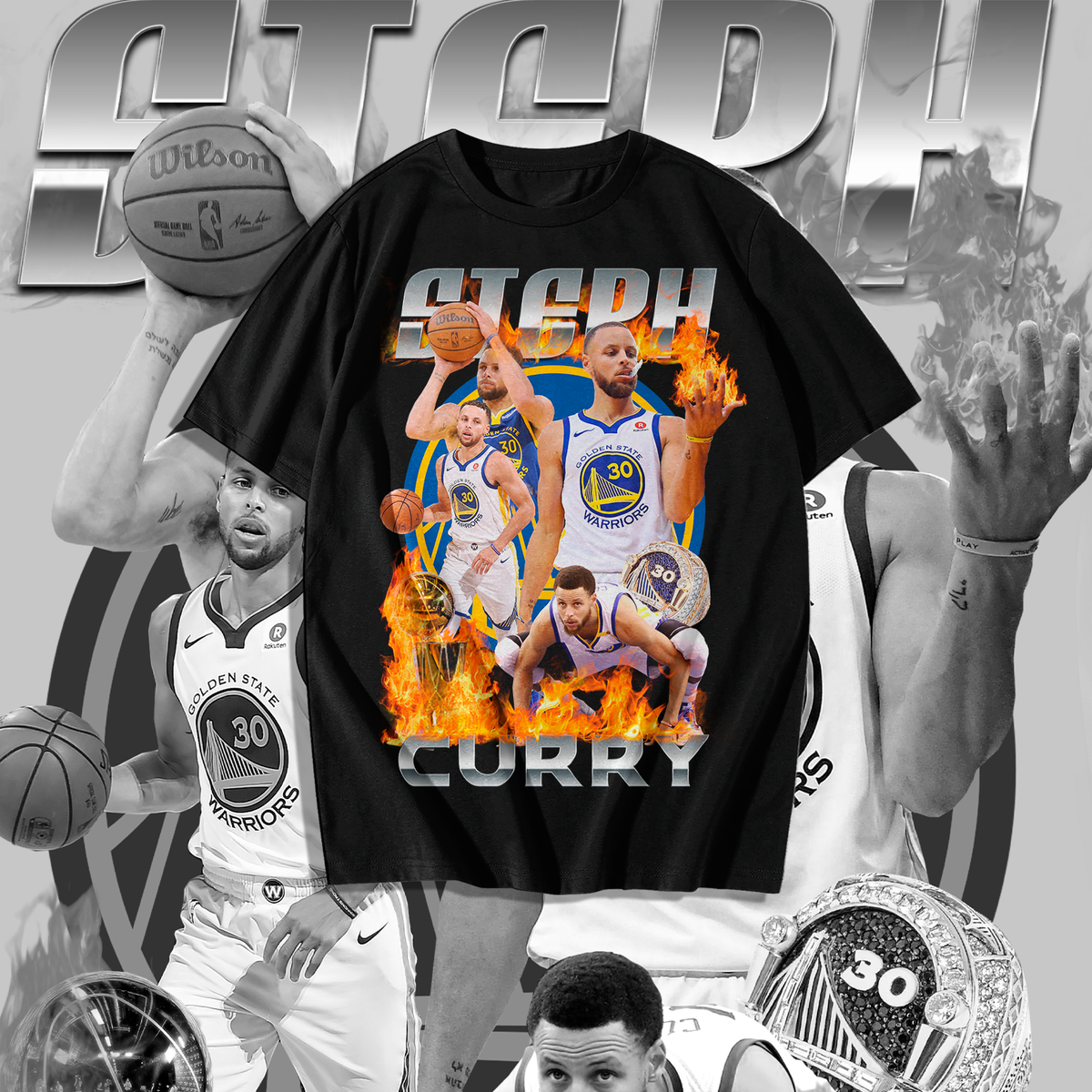 Nome do produto: Camiseta Stephen Curry