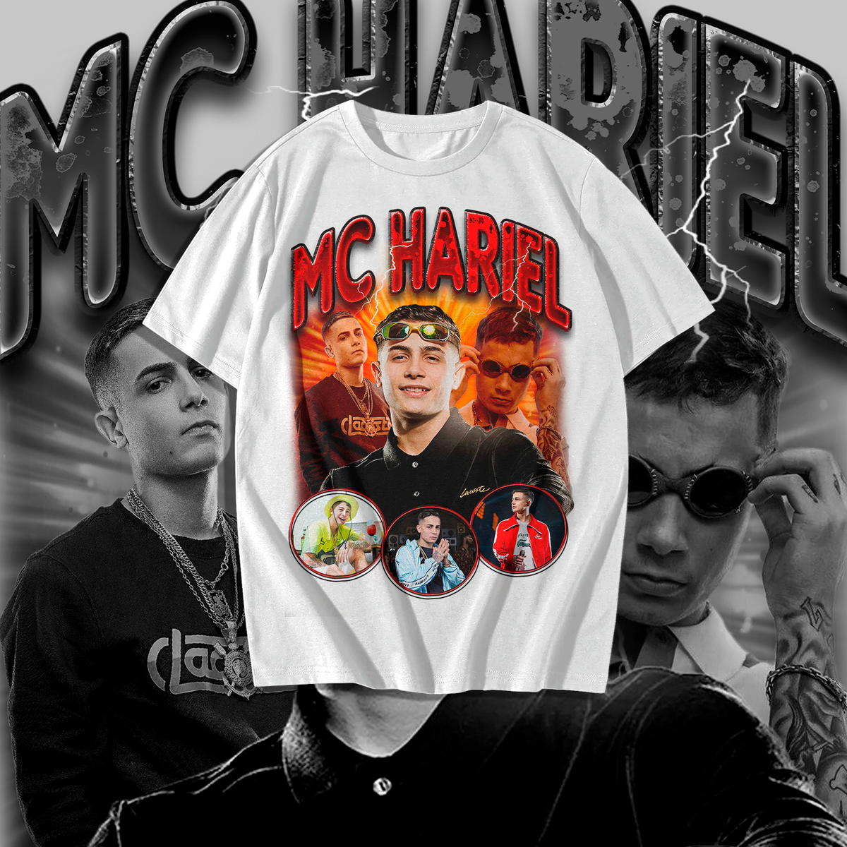 Nome do produto: Camiseta Mc Hariel