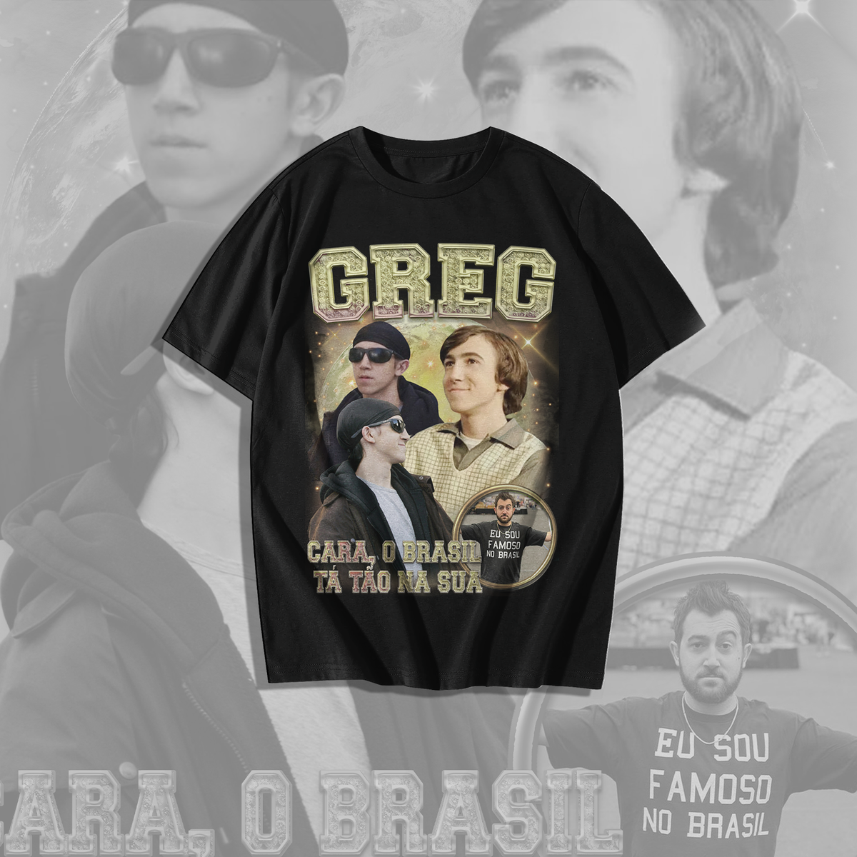 Nome do produto: Camiseta Greg - Todo mundo odeia o Chris