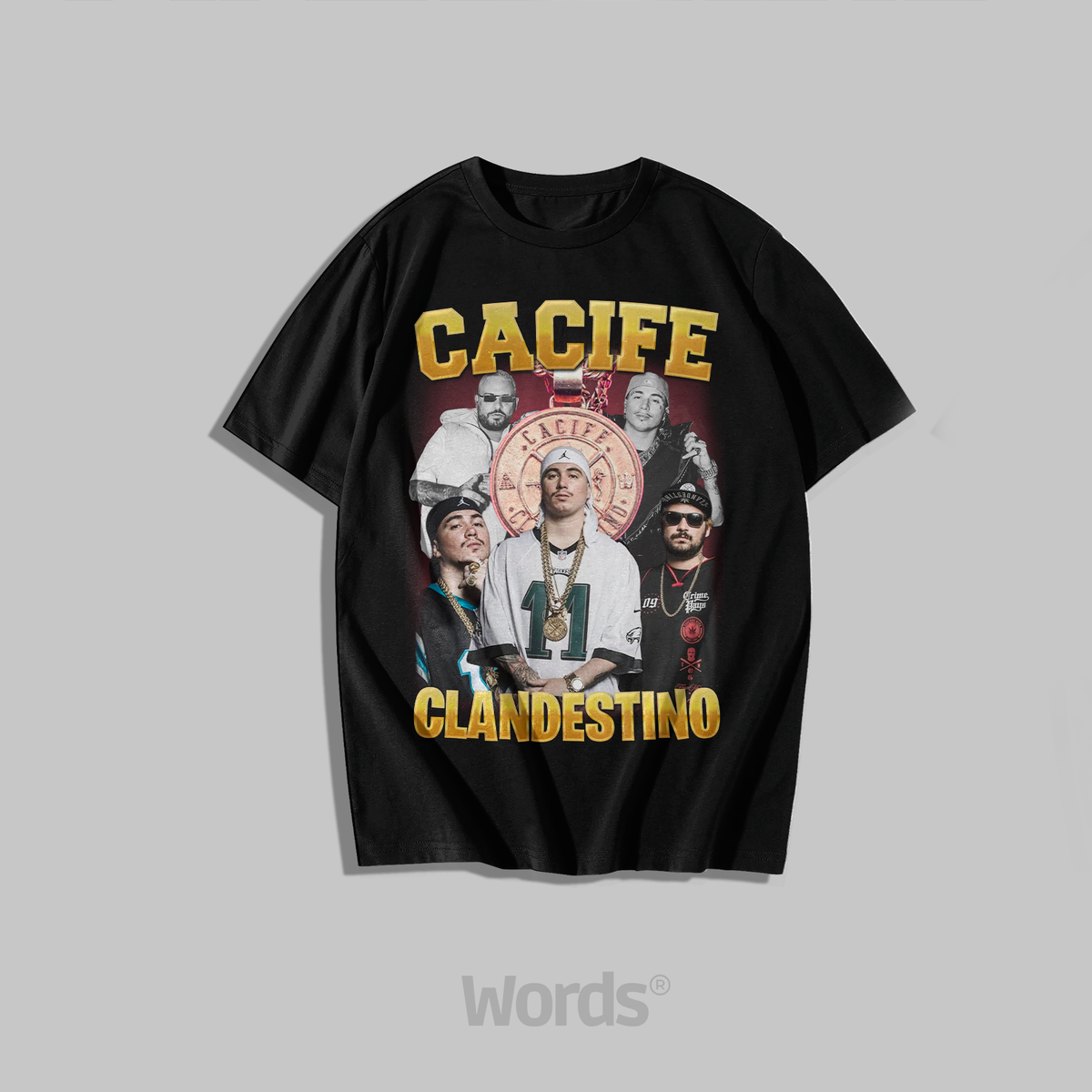 Nome do produto: Camiseta Cacife Clandestino