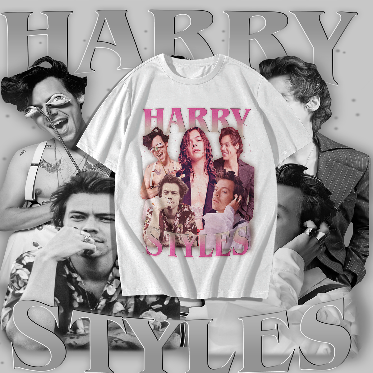 Nome do produto: Camiseta Harry Styles