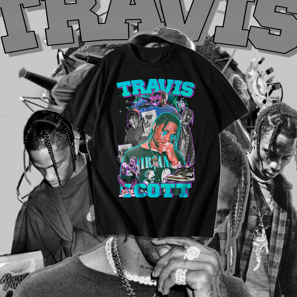 Nome do produto: Camiseta Travis Scott