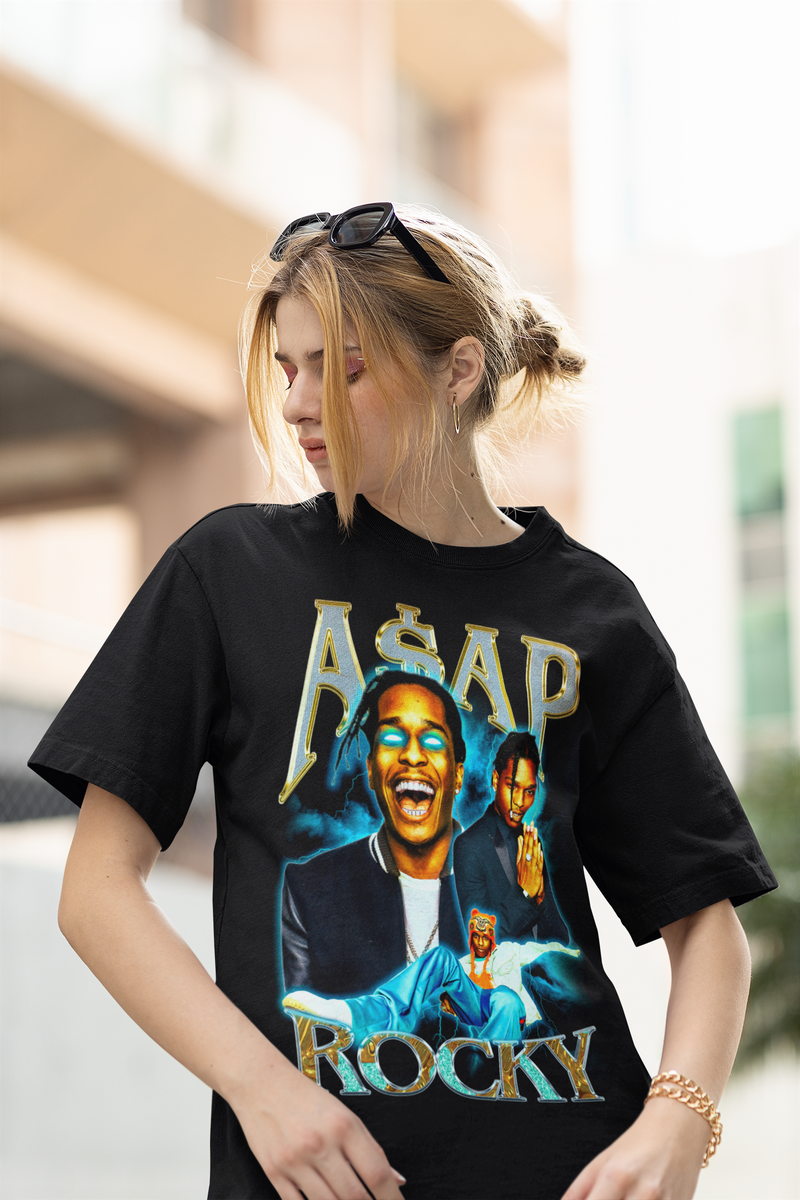 Nome do produto: Camiseta A$AP ROCKY