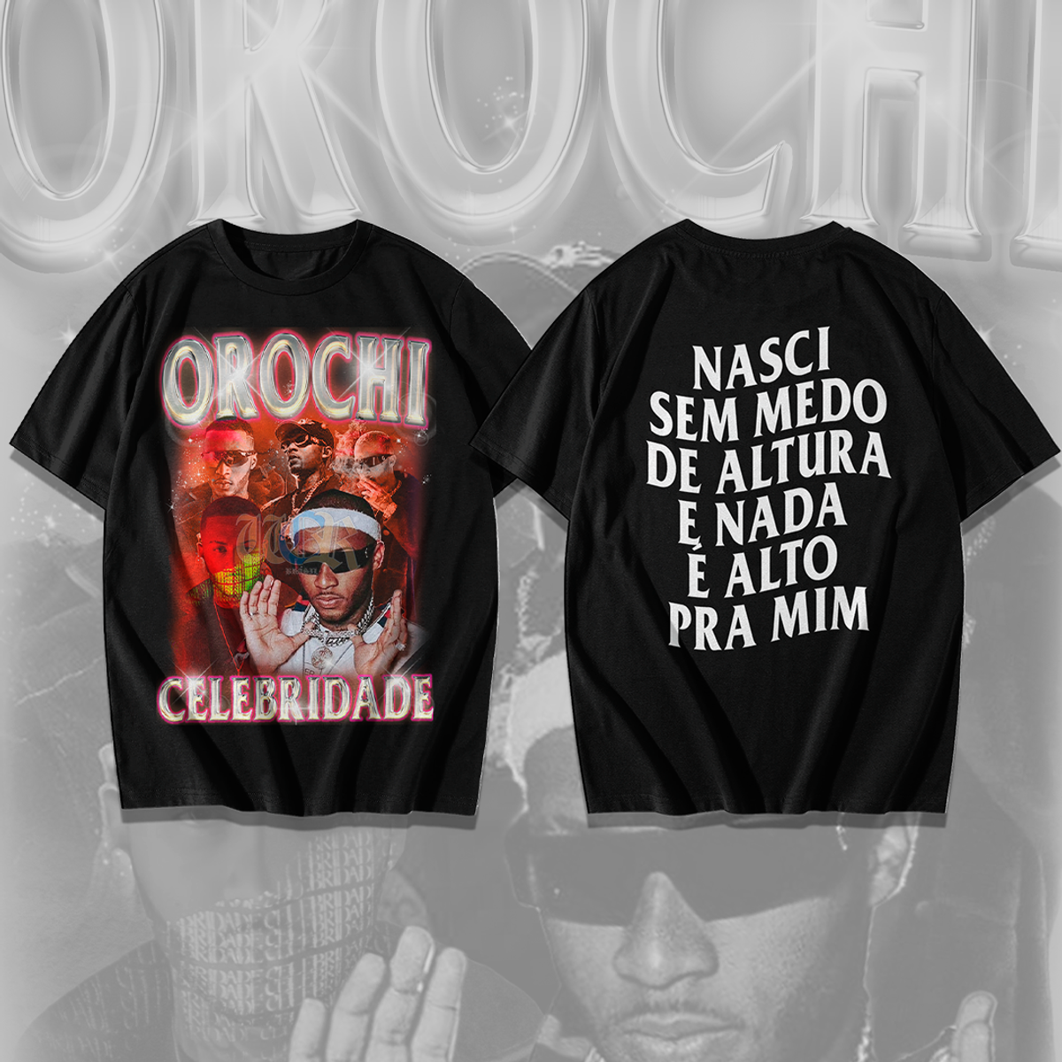 Nome do produto: Camiseta Orochi - Celebridade