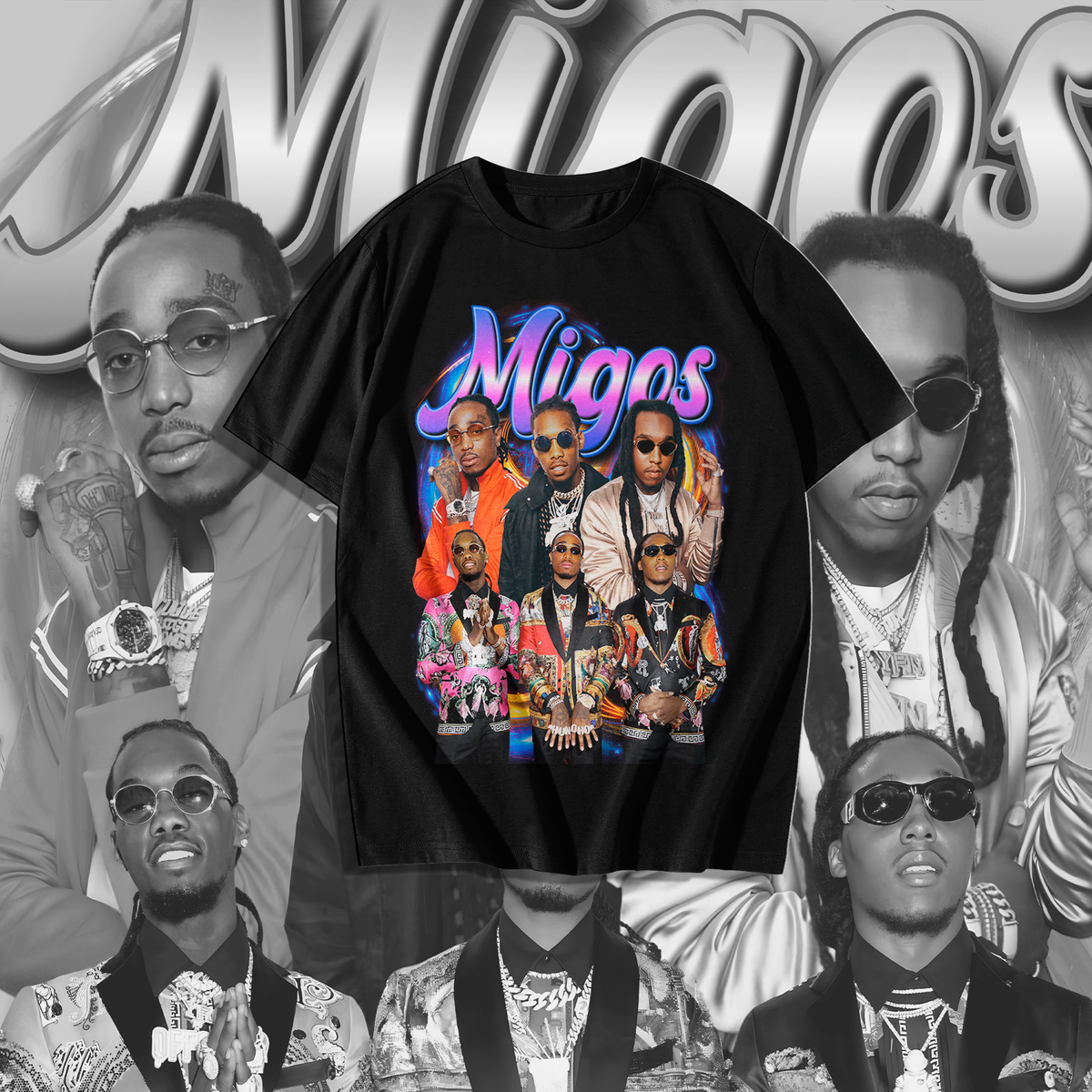 Nome do produto: Camiseta Migos