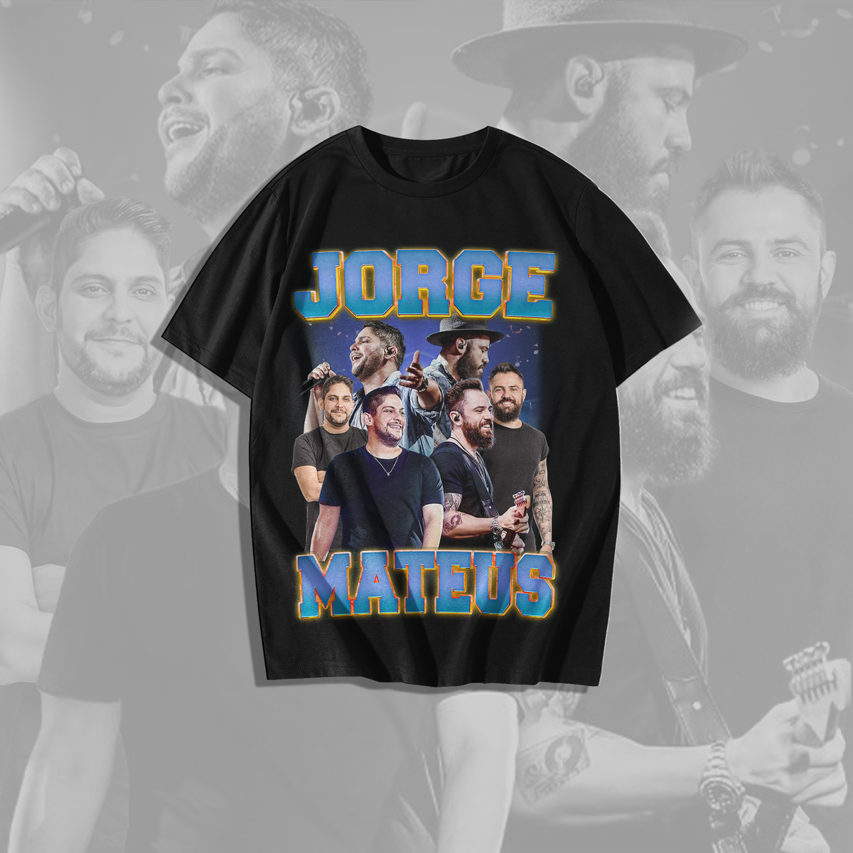 Nome do produto: Camiseta Jorge e Mateus