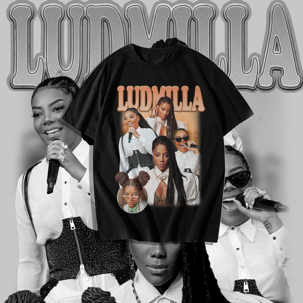 Nome do produto: Camiseta Ludmilla