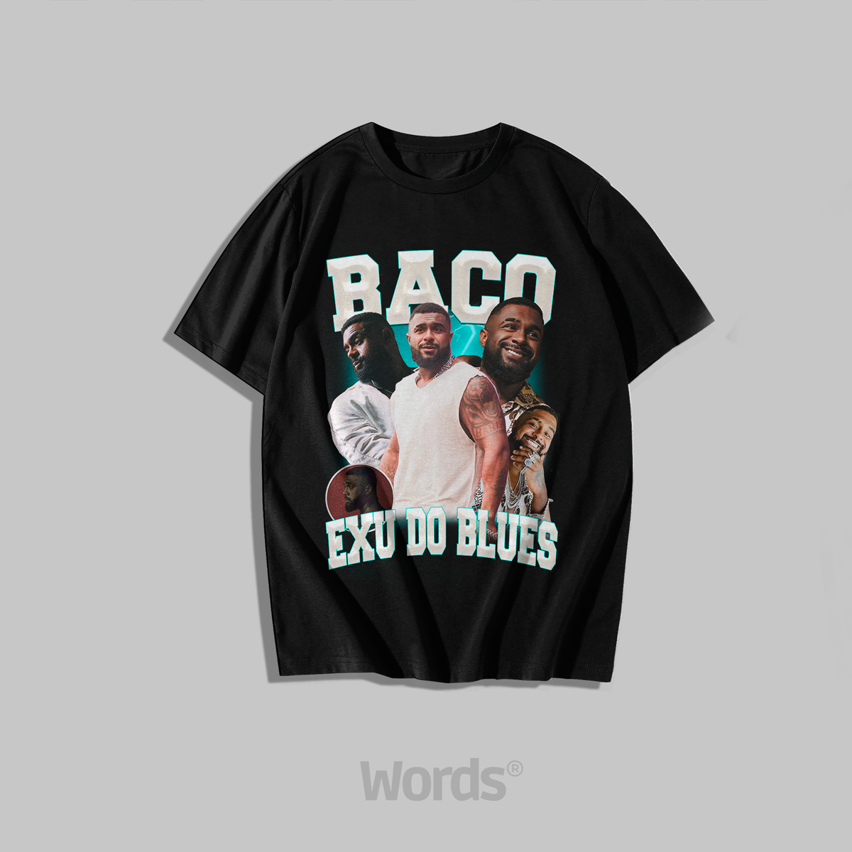 Nome do produto: Camiseta Baco Exu Do Blues