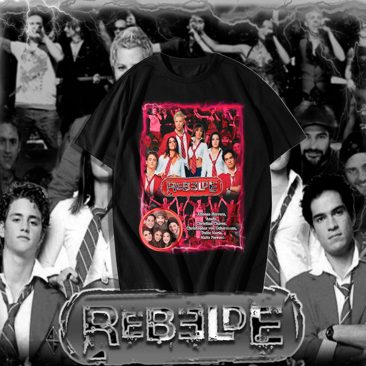 Nome do produto: Camiseta Rebelde