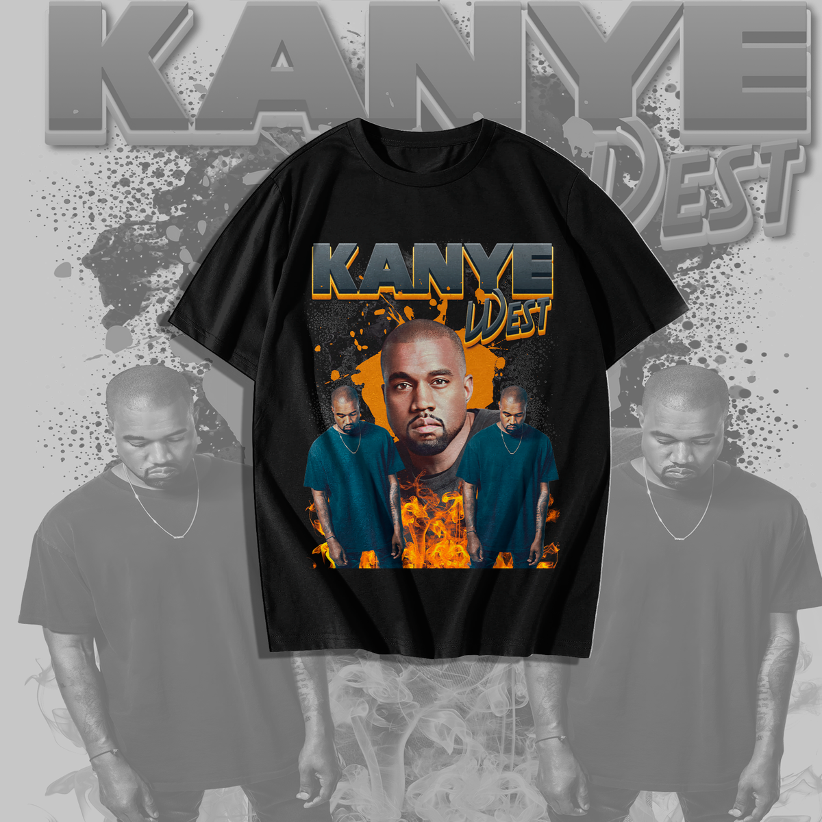 Nome do produto: Camiseta Kanye West