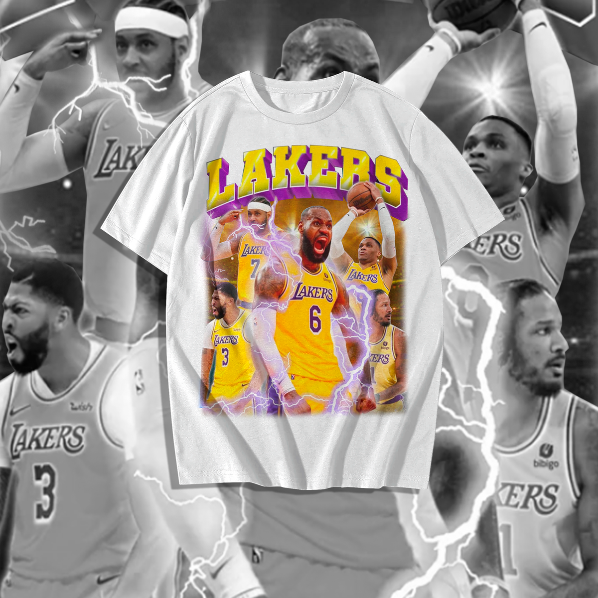 Nome do produto: Camiseta Lakers