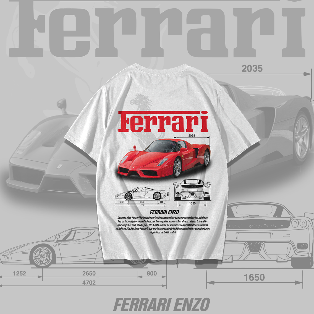 Nome do produto: Camiseta Ferrari