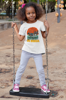 Camiseta Infantil (2 a 8 anos) Espinossaurídeos do Brasil