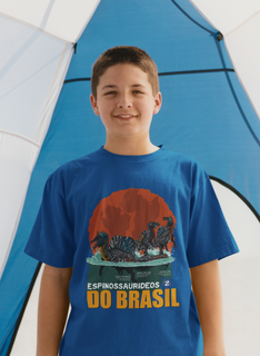 Nome do produtoCamiseta Teen (10 a 14 anos) Espinossaurídeos do Brasil