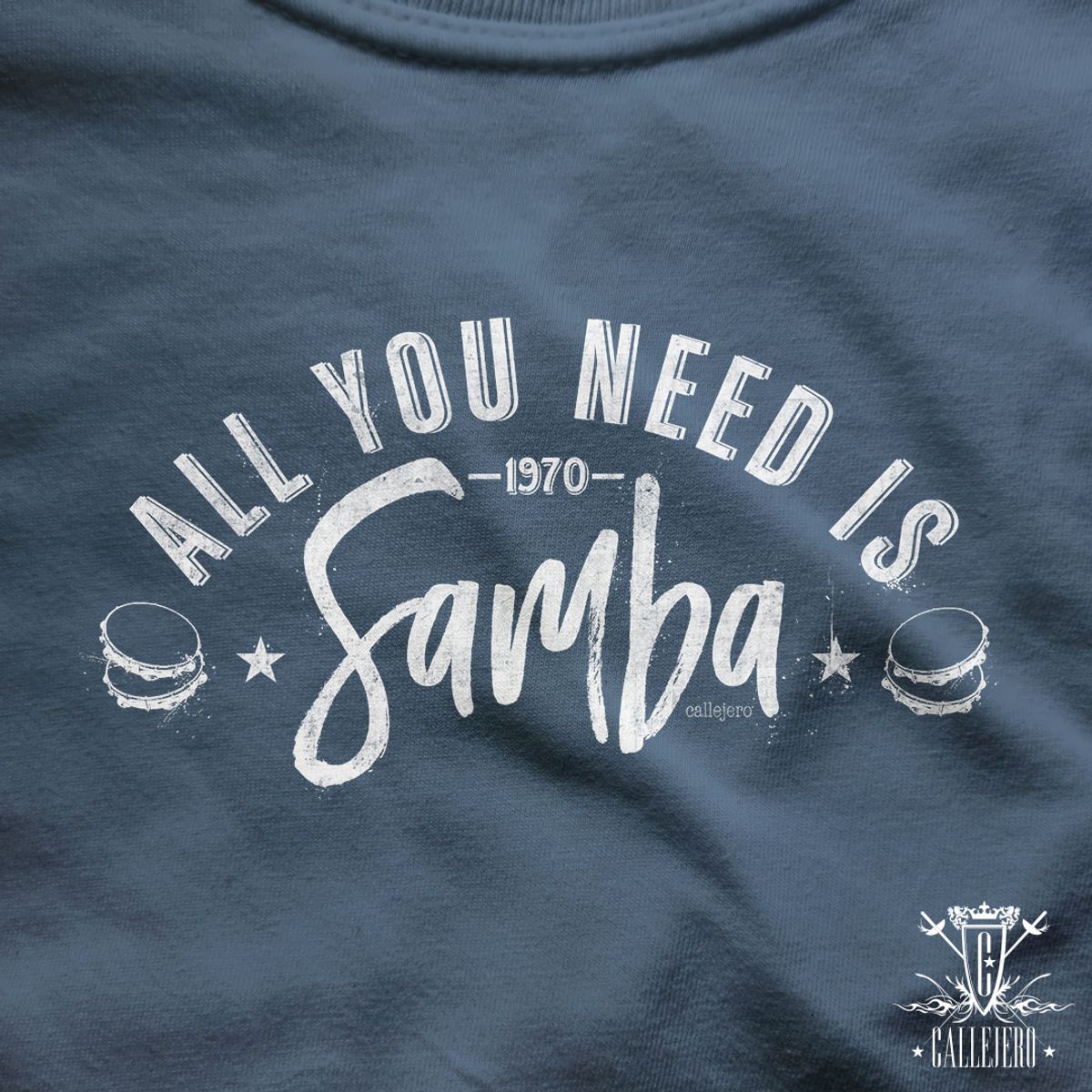 Nome do produto: All You Need is Samba - Viscolycra - fem