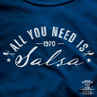 Nome do produtoAll You Need is Salsa - algodão - fem