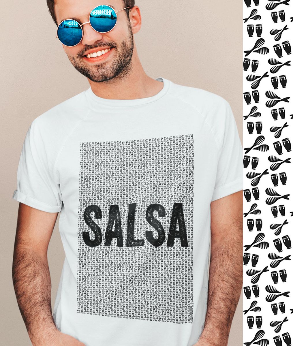 Nome do produto: Salsa Maracas Pattern - Masc