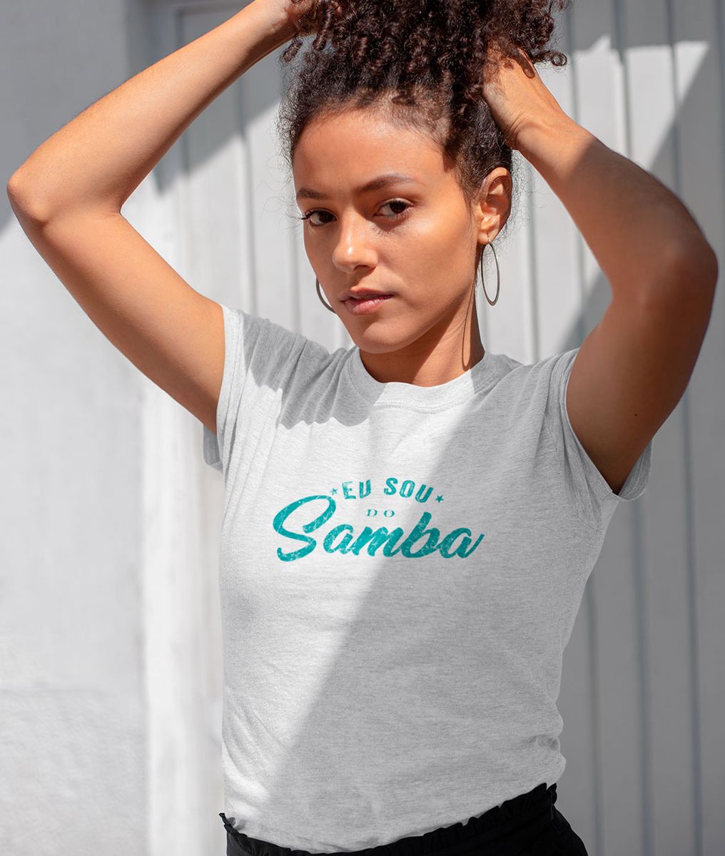 Nome do produto: Eu sou do Samba Lettering - Fem