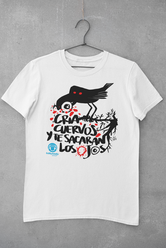 Cria Cuervos -  T Shirt (cores)