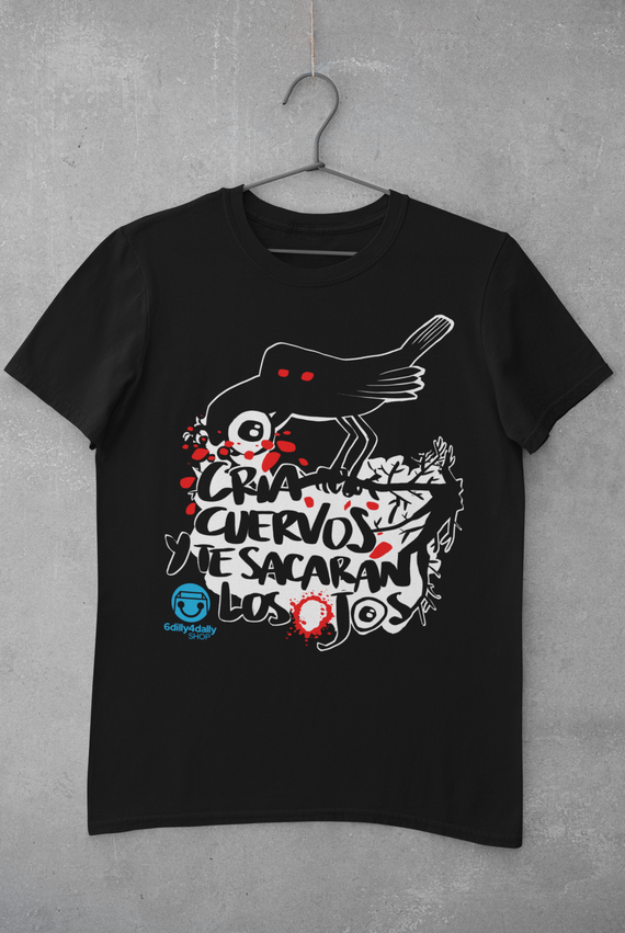 Cria Cuervos - T Shirt (Preta)