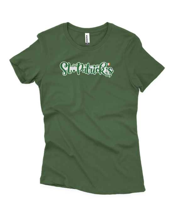 Camiseta Feminina St. Patrick's Day Logo