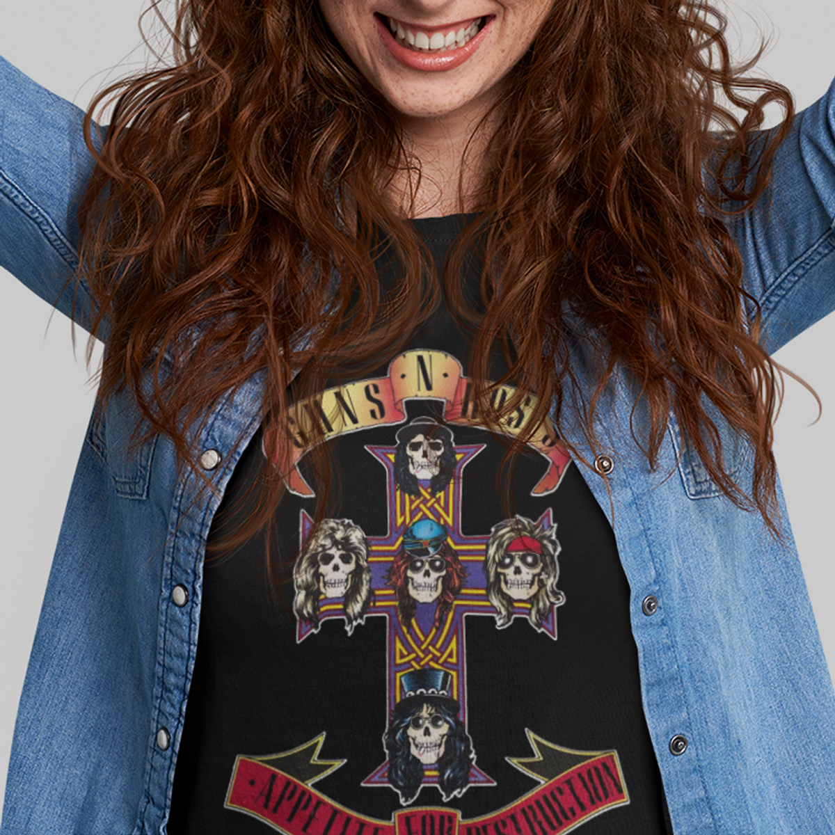 Nome do produto: CAMISA - GNR APPETITE FOR DESTRUCTION